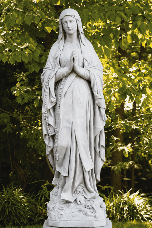 60" Our Lady Of Lourdes Virgin Mary Statue - CBSD