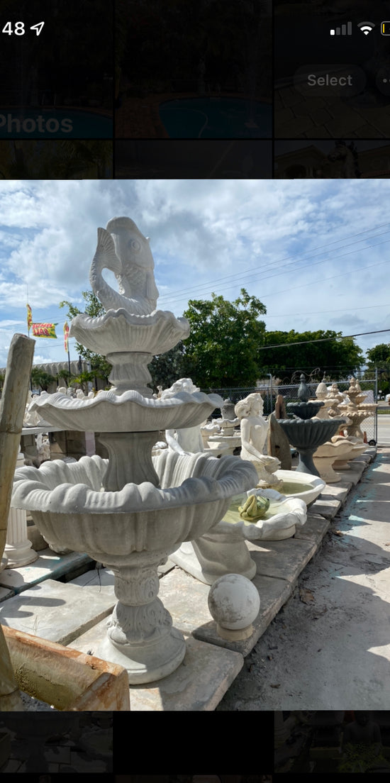 Concrete Water Fountains