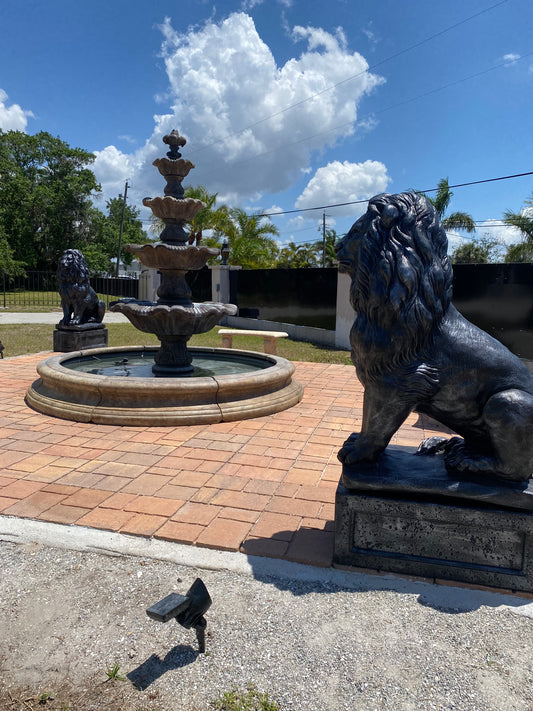 Large Lion Statue