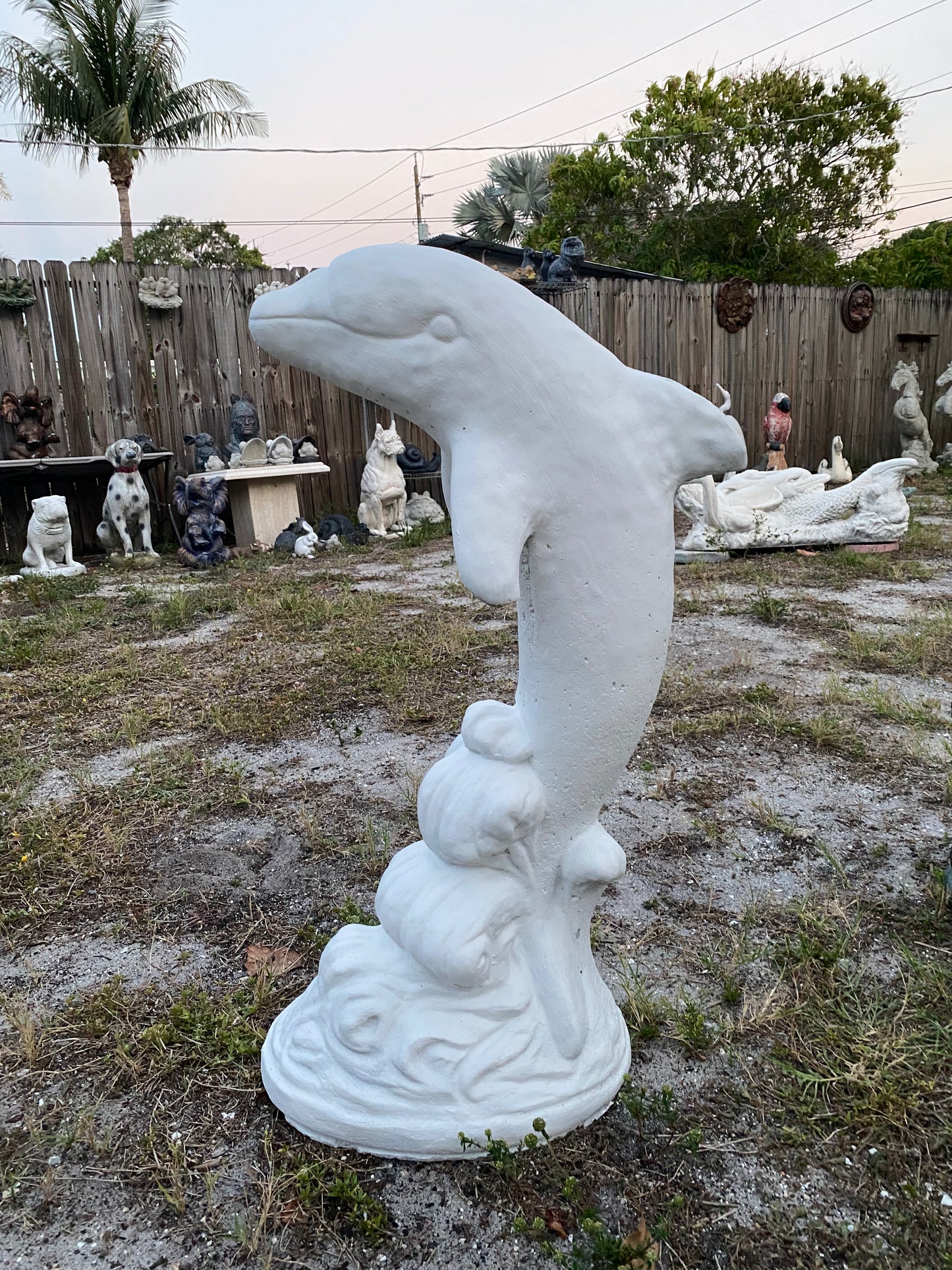 Dolphin Statue