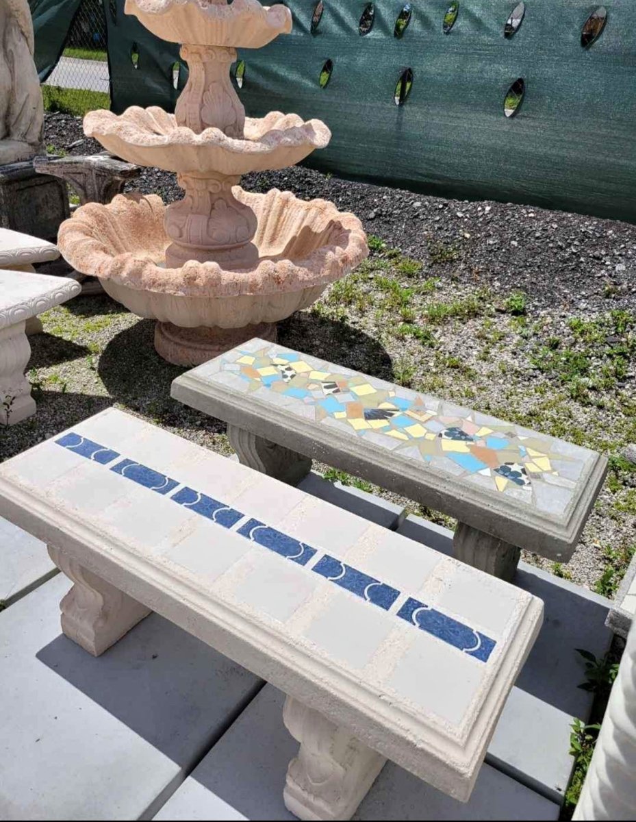 Large Concrete Bench - CBSD