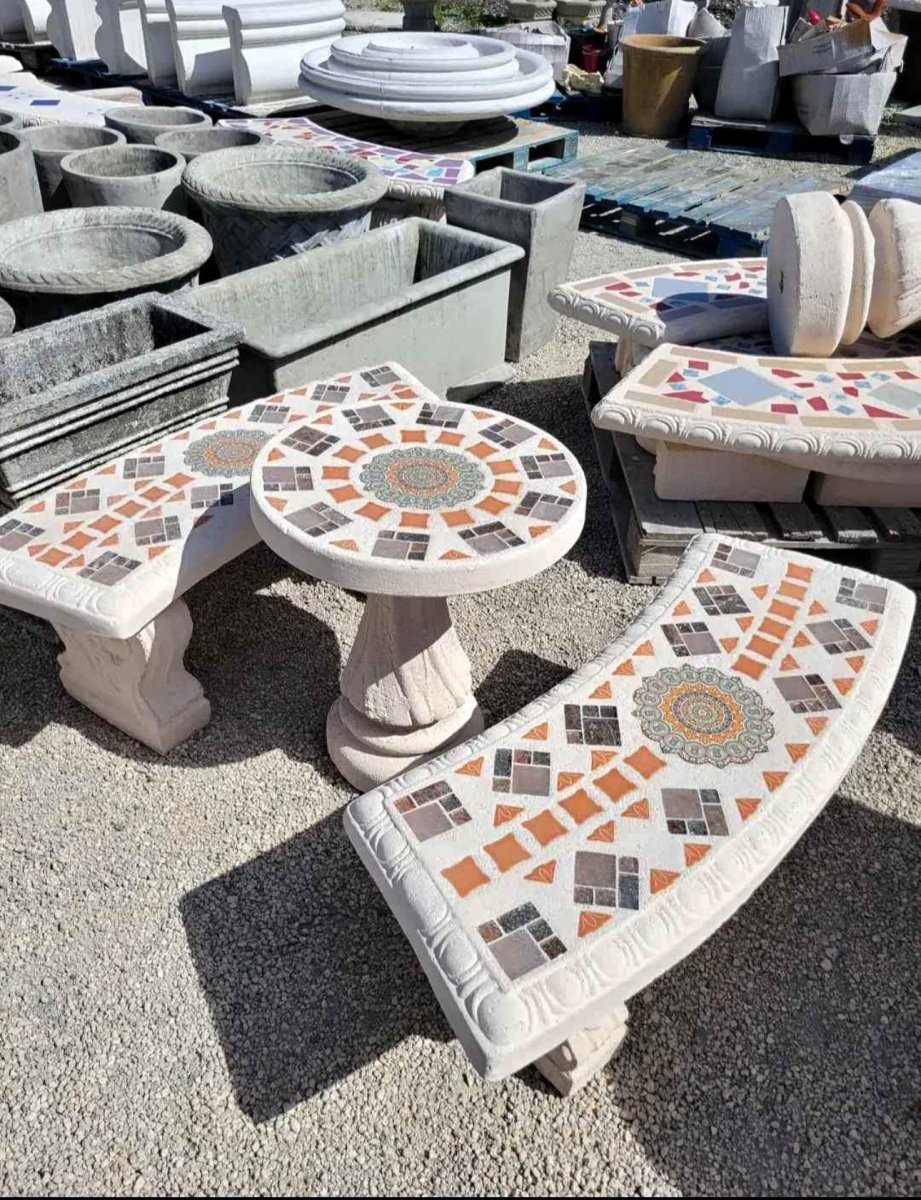 Large Concrete Bench - CBSD