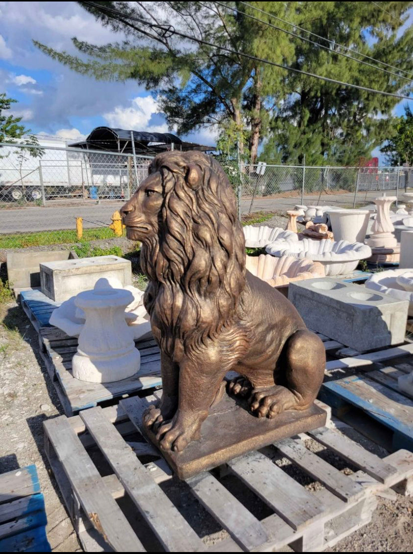 Large Lion Statue