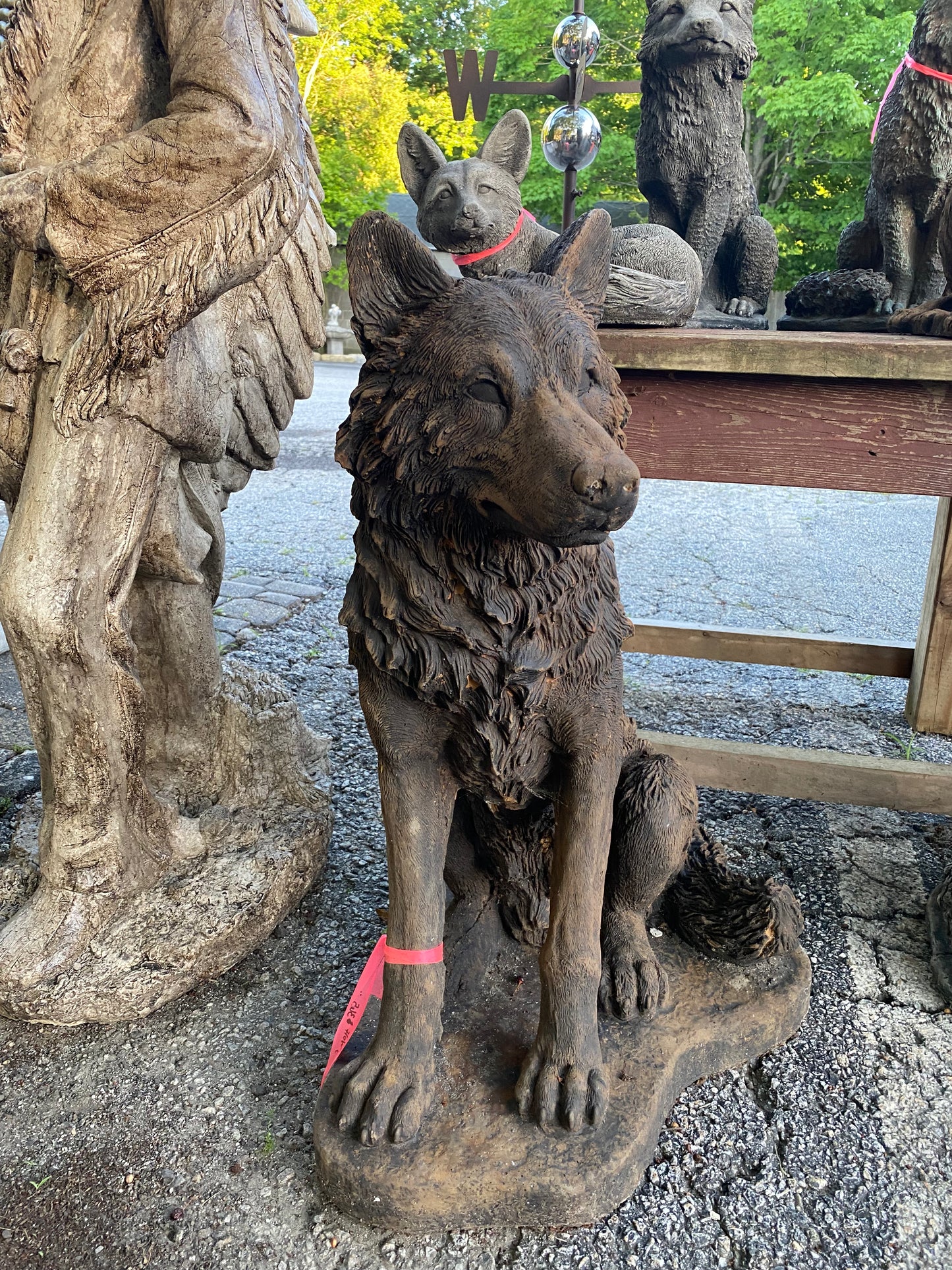 Sitting Wolf