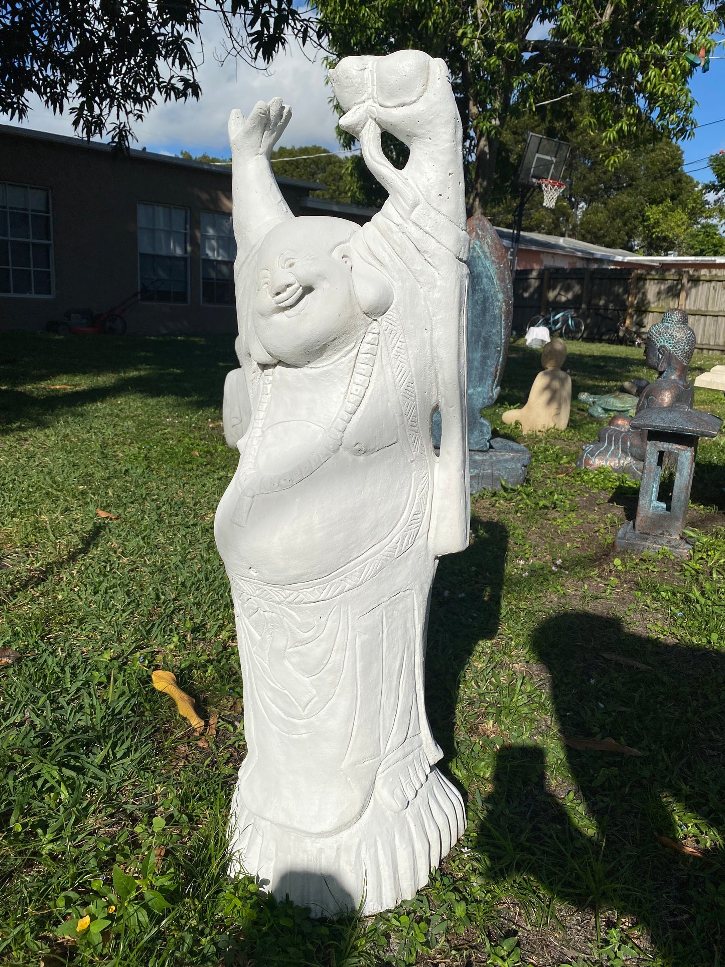 Happy Standing Buddha