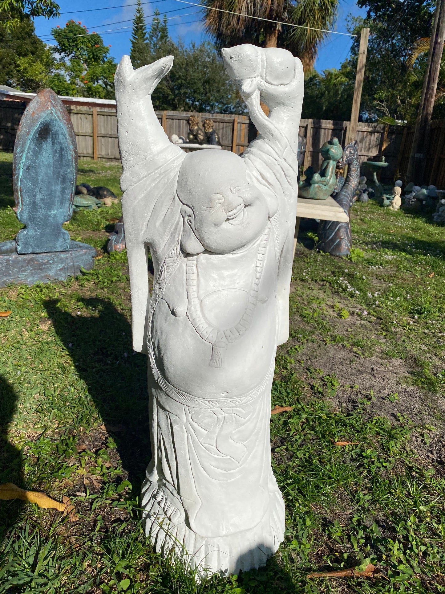 Happy Standing Buddha