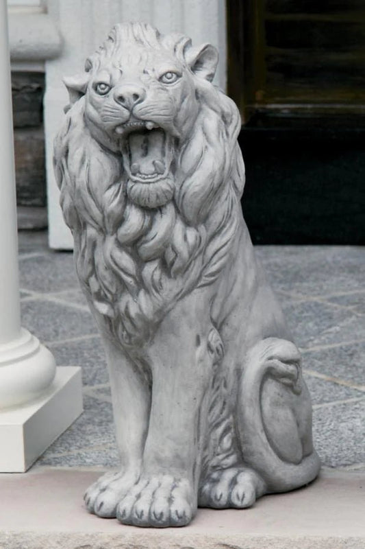 24" Sitting Lion - Left - CBSD