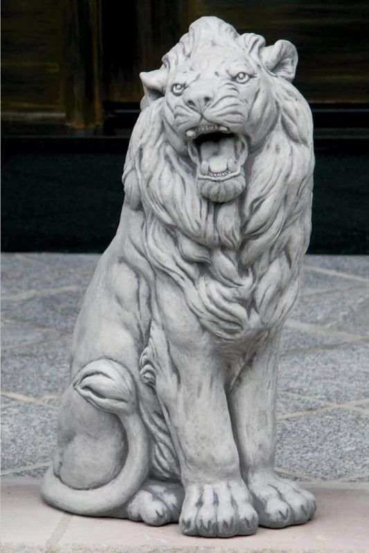 24" Sitting Lion - Right - CBSD