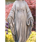 33 inch Blessed Mother Virgin Mary concrete statue from Massarellis
