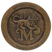 35" Braided Medallion Handled Urn - CBSD