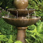 46" Tranquility Sphere Spill Fountain (Two Tier) by Massarellis