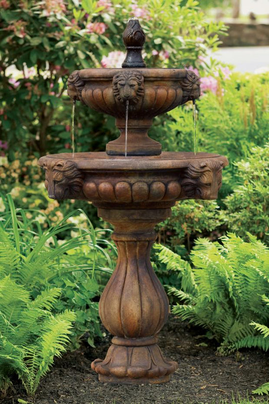 5 Foot Classic Lion Head Fountain - CBSD