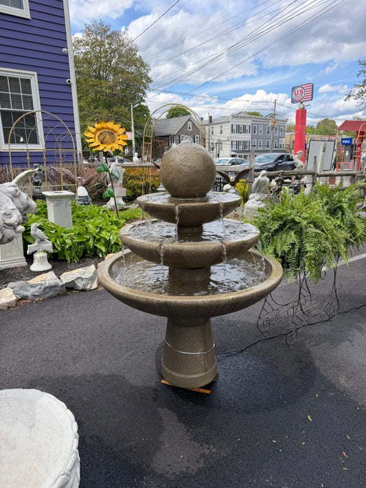 55" Modern Sphere Fountain (Three Tier) - CBSD