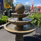 55" Modern Sphere Fountain (Three Tier) - CBSD
