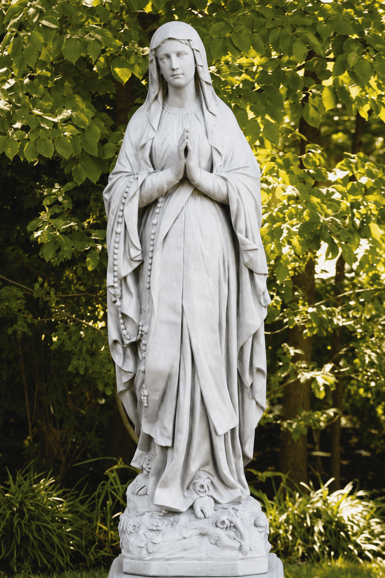 60" Our Lady Of Lourdes Virgin Mary Statue - CBSD