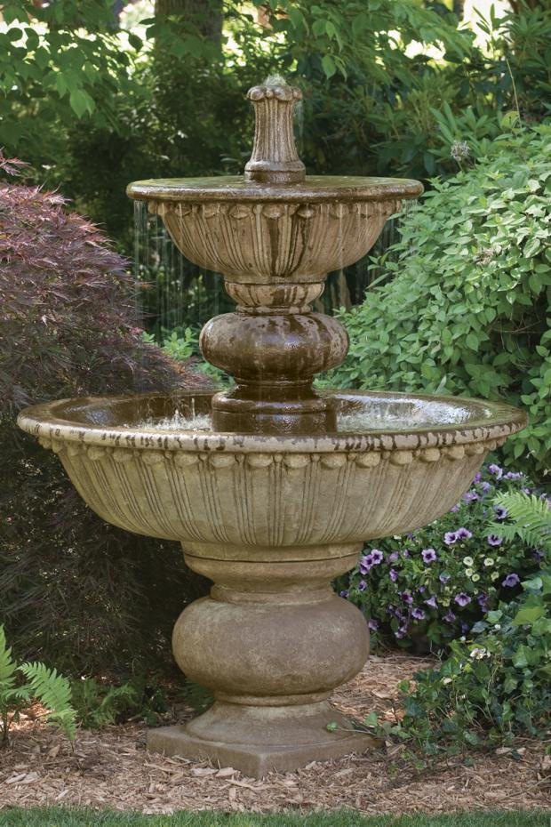 67" Florentine Fountain With Globed Pedestal - CBSD