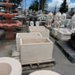 Small Rectangular Concrete Planters in Keystone Beige. Made to order and available for nationwide delivery.