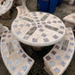 Concrete Table and Bench Set - CBSD