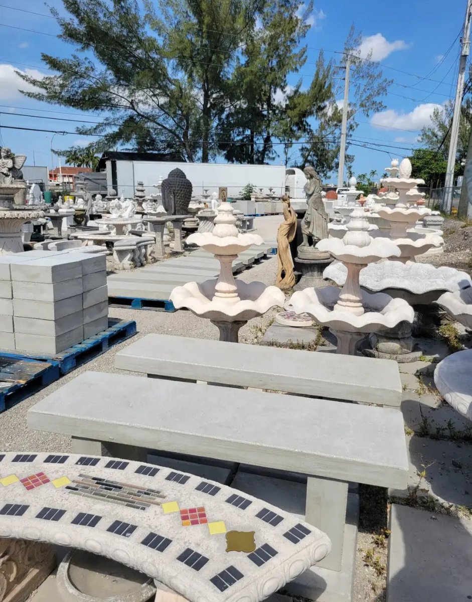 Large Concrete Bench (5ft - 250lbs) - CBSD