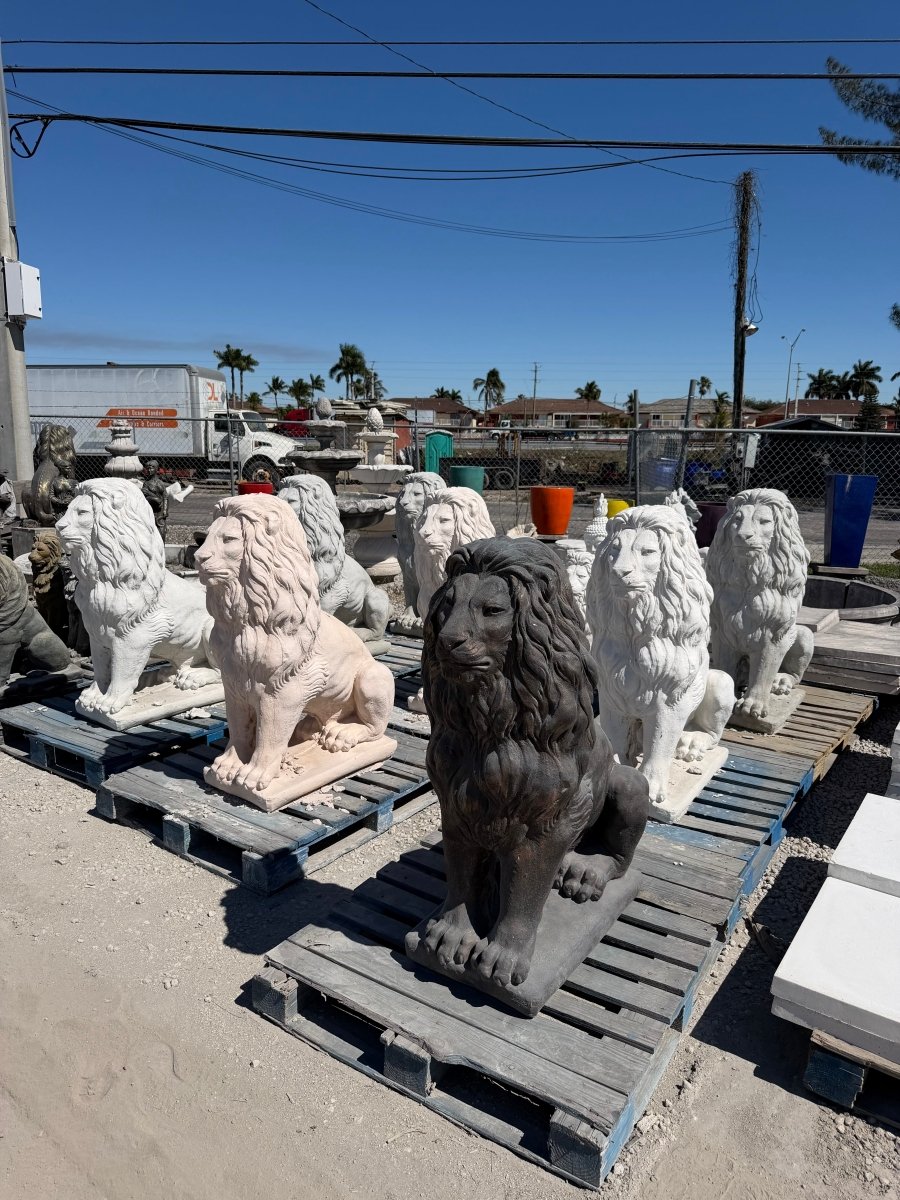 Large Lion Statue - CBSD