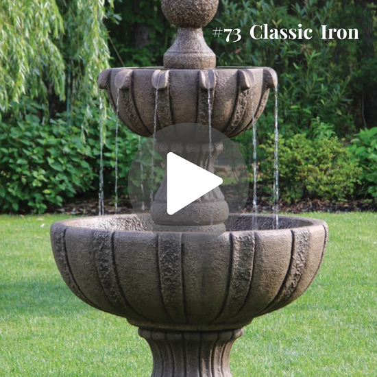 65" Two Tier Torino Fountain Video by Masserelli's - CBSD