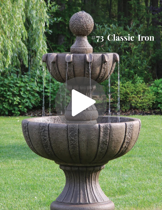 65" Two Tier Torino Fountain Video by Masserelli's - CBSD