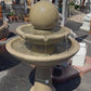 46in Two Tier Concrete Stone Fountain from Massarellis - CBSD