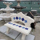 Concrete Bench with Back - CBSD