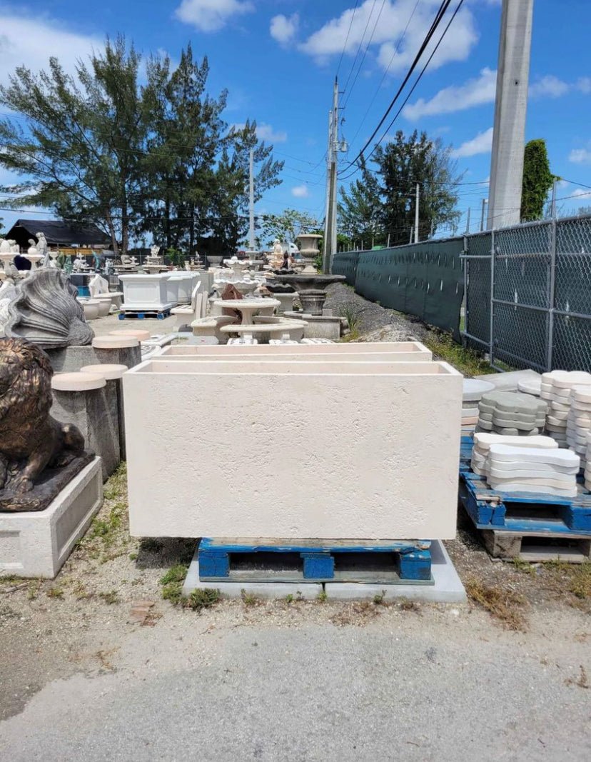 Concrete Rectangular Planter - CBSD