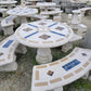 Concrete Table and Bench Set - CBSD