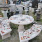 Concrete Table and Bench Set - CBSD