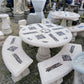 Concrete Table and Bench Set - CBSD