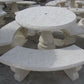 Concrete Table and Bench Set - CBSD