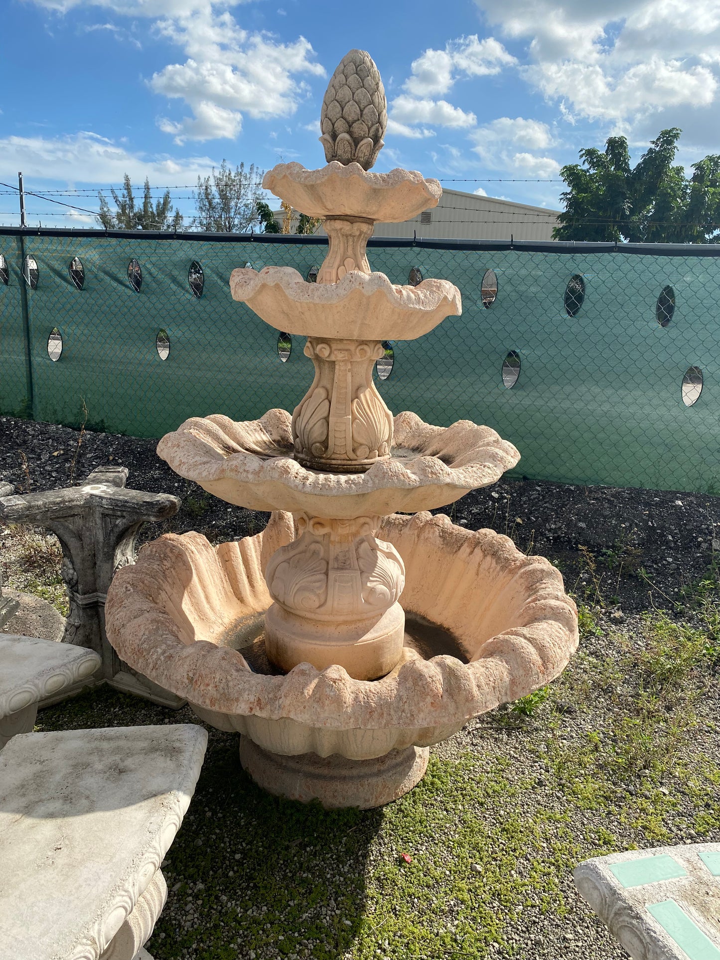 4 Tier Italian fountain