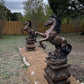 Large Horse Statue & Base
