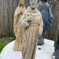 Concrete St Francis Statue
