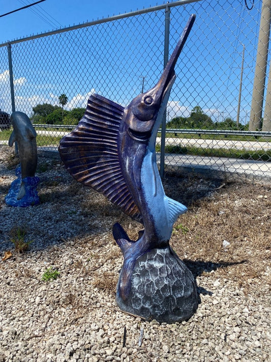 Large Outdoor Fish Statue