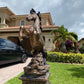 Large Horse Statue & Base - CBSD