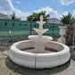 Large Italian fountain with 10 foot pool - CBSD