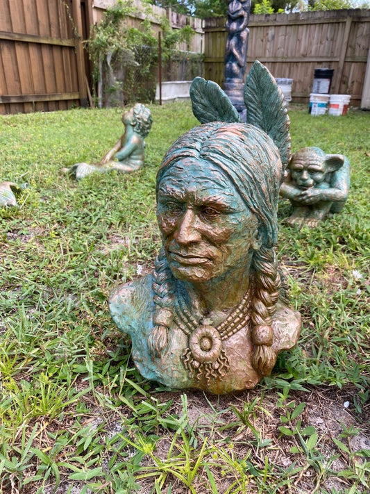 Native American Statue - CBSD