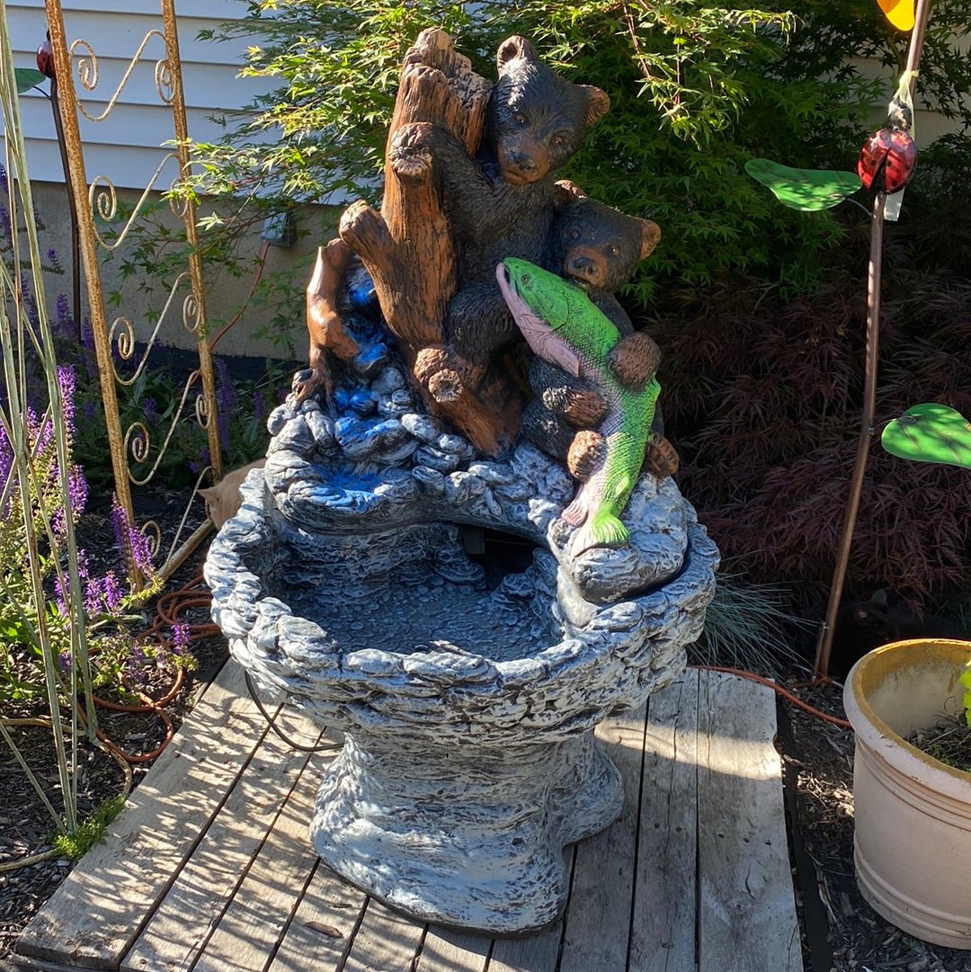 Playful Bear Fountain - CBSD